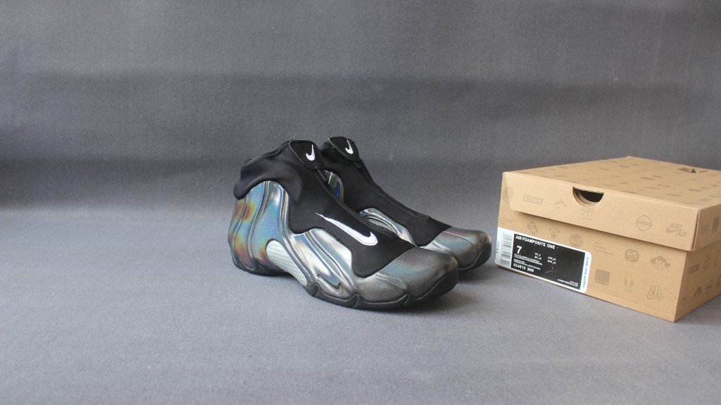 Nike Air FlightPosite Grey Black Blue Shoes